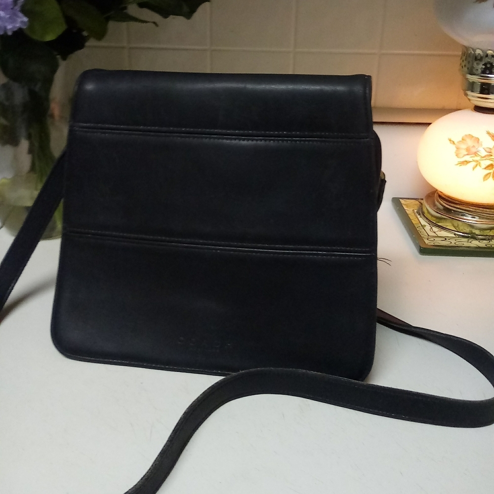 Coach tribeca flap purse black authentic